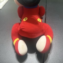 Vtg Disney Crawling Battery Operated Baby Mickey Mouse in PJs 1995 Plush WORKS