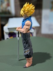 Dragon Ball Z Future Trunks SSJ Figure Model 25cm PVC Anime Statue Collect Toy