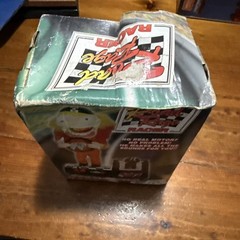 Gemmy Road Rage Racer Figure Orange Hair Orange Suit VTG 2005 Decor New in Box