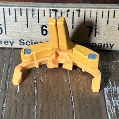 Power Rangers Time Force Shadow Megazord Yellow Visor Helmet Part Only Original