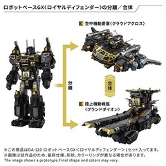 Diaclone DA-120 Robot Base GX Royal Defender TAKARA TOMY T-SPARK Figure Toy NEW