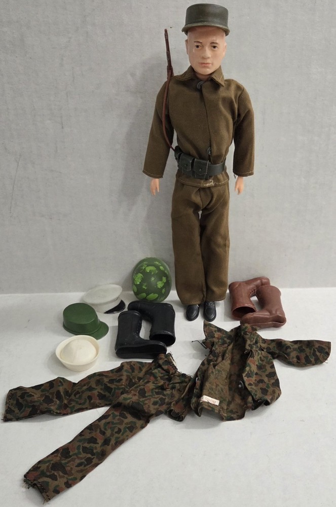 VINTAGE GI JOE 1960’s Rare Bootleg Hong Kong Amazing Rare Version Look!!!