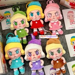 POP MART Molly Angry Molly Series Plush Pendant Confirmed Blind Box Figure Toys