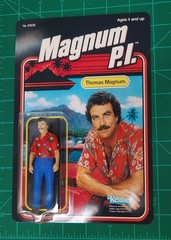 Magnum PI – Thomas Magnum Custom Kenner Style Action Figure Kit – Tom Selleck