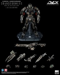 Threezero Transformers Age of Extinction Lockdown DLX Figure (One Missing Sword)