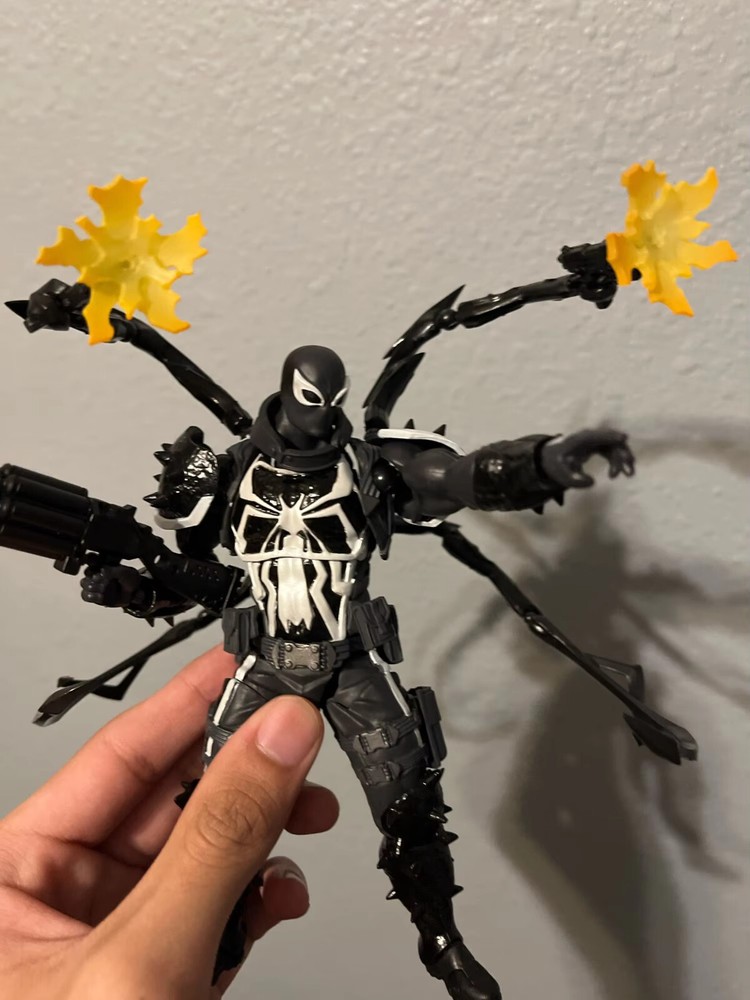 2024 Agent Venom Action Figure Anime Figurine Movable Collection Model Toy Gfit.