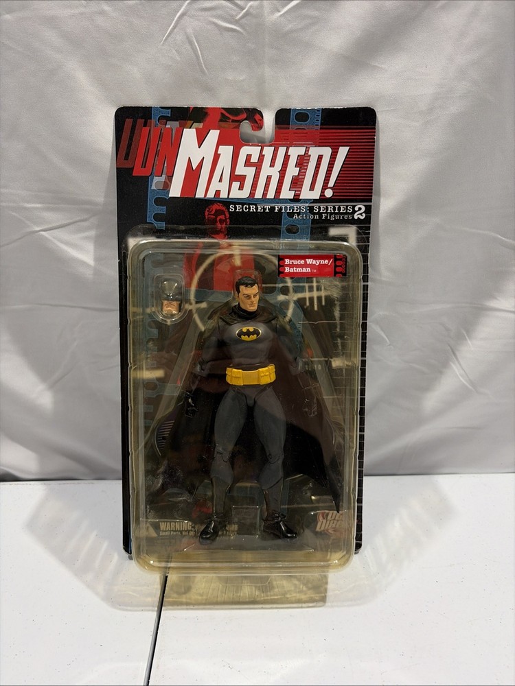 DC Direct UnMasked Secret Files Bruce Wayne Batman Action Figure