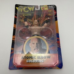 WCW ATOMIC ELBOW GOLDBERG Heels figure Original San Francisco Toymakers NEW
