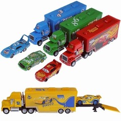 Disney Pixar Cars Black Storm Jackson DiNOco Cruz Mack Hauler Truck & Car Toys