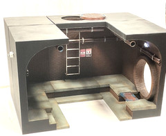 Custom TMNT 3D printed sewer dioroma – set includes five individual pieces