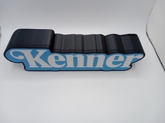 Retro Kenner logo lightbox sign for vintage Star Wars action figure displays
