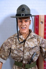 Xtra Salty Gunnery SGT. R. Lee Ermey 12” Action Figure Full Metal Jacket NO BOX