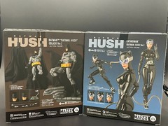 Medicom Toy MAFEX No.123 Catwoman HUSH Ver. and No.126 Batman HUSH Black Figure