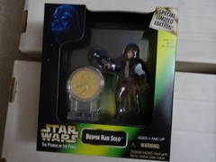 STAR WARS DELUXE HAN SOLO CHEWBACCA ROGUE ONE SAESEE TIIN OBI WAN LOT OF 5
