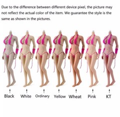 JIAOU DOLL 1/6 JOQ-06C-YS Normal skin Medium Bust Female Figure Body Model Toy