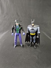 2000 Hasbro Batman Animated Series Terrorcast Joker Action Figure JLU Batman Lot