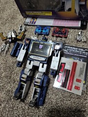 Walmart reissue Transformers G1 Soundwave Figure Broken Door Cassette Lot