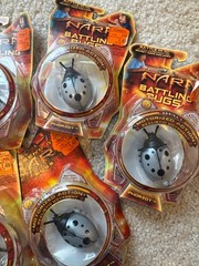 Set of 8 unopened! Plus bonus of 1 opened Legend of Nara Battling Bugs NEW