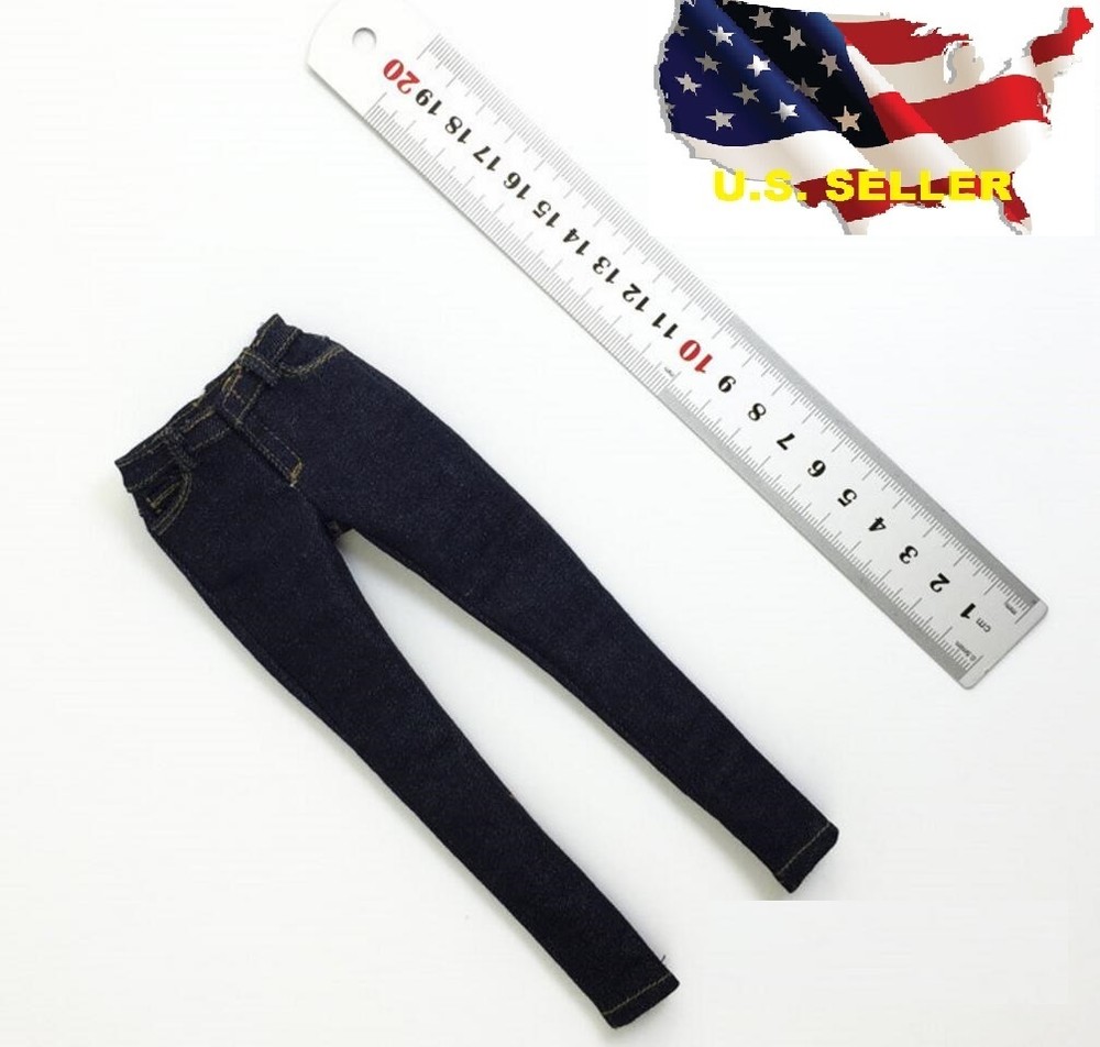1/6 stretch Jeans SLIM fit 12″ female figure kumik Hot toys phicen verycool USA
