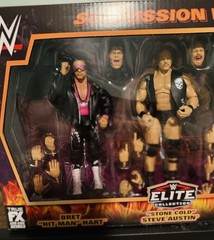 WWE Mattel Elite Collection Wrestlemania 13 Submission Match Figure 3 Pack NIB🔥