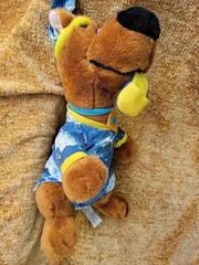 Cartoon Network SCOOBY-DOO DOG WIZARD 14″ Plush Toy Sleepy Time Pajama