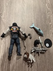 DC Multiverse Mcfarlane Lobo Spacehog Figure Gold Label Extras Dog Dolphin Chain