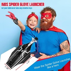 Spider Man Launcher Glove Cosplay Spider String Web Shooter Toys For Children US
