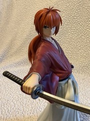 Bandai Ichibansho KENSHIN HIMURA Drawn Sword PVC Statue figure (New, Read)