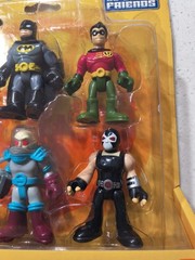 DC SUPER FRIENDS IMAGINEXT (Fisher Price 2014) — Batman Heroes Villians Pack 5