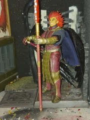Marvel Legends, McFarlane size Custom Angel vs Fallen Angel figures