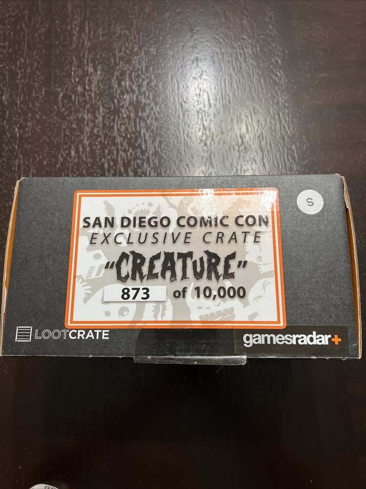 Loot Crate San Diego Comic Con 2015 Exclusive Crate “creature” Size Small