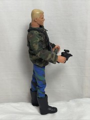 Vintage 1996 GI Joe Action Figure 12 Inch Army Hasbro Pawtucket W/ Weapons!