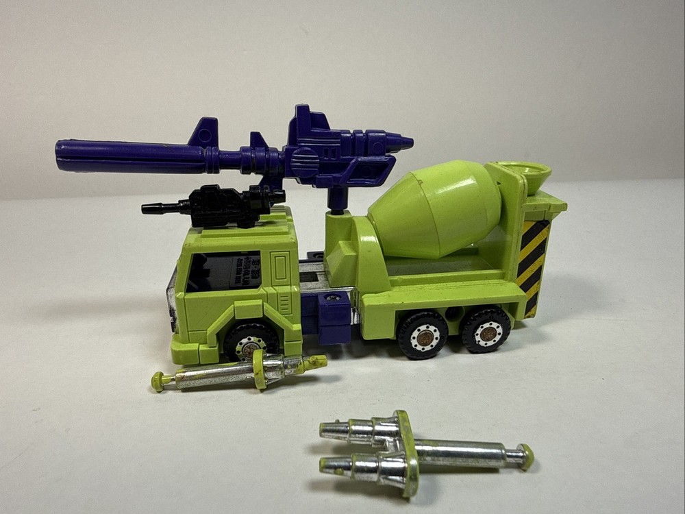 Transformers Original G1 1985 Constructicon Mixmaster Complete for Devastator