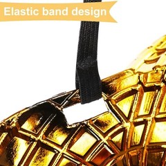 Halloween Golden Leopard Mask Adult Party Props Mask VIP Guest Costume Cosplay