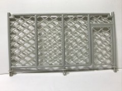 WWF LJN 1986 SUPERSTARS BENDIES CAGE MATCH CHALLENGE RING Steel Cage With Door