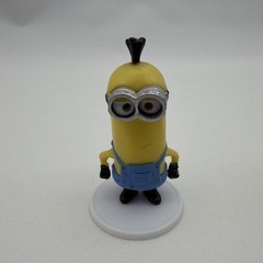 Thinkway Despicable Me Minions Miniature 1.5 Inch Asst Lot Of 9 with stands