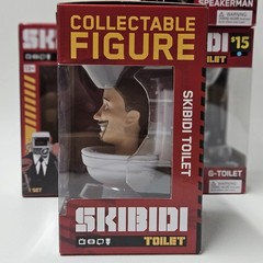 Skibidi Toilet Collectible Figure Set of 4 Sealed Bonkers Toy Co. Skibidi G-Toil