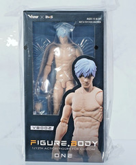 1/12 Scale Male Anime Action Figure Body White 16cm Super Flexible Articulated