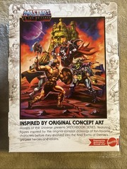 Mattel Masters Of The Universe MOTU He-Man Sketch Book Series Concept Art. 4 Fig