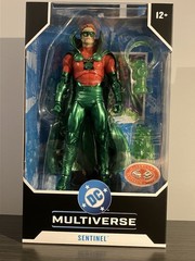 SENTINEL DC MULTIVERSE MCFARLANE PLATINUM EDITION NEW IN HAND