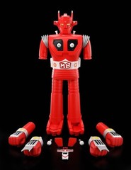 Super Robot Mach Baron 1974 JUMBO 23.5″ Machinder Mach Baron Figure 111BA78