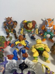 Vintage TMNT Teenage Mutant Ninja Turtles Lot Of 18 Action Figures ‘88-‘93 RARE