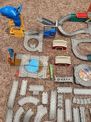 Huge Vintage Thomas The Train Take N Play Sets With Diecast Train and Tracks
