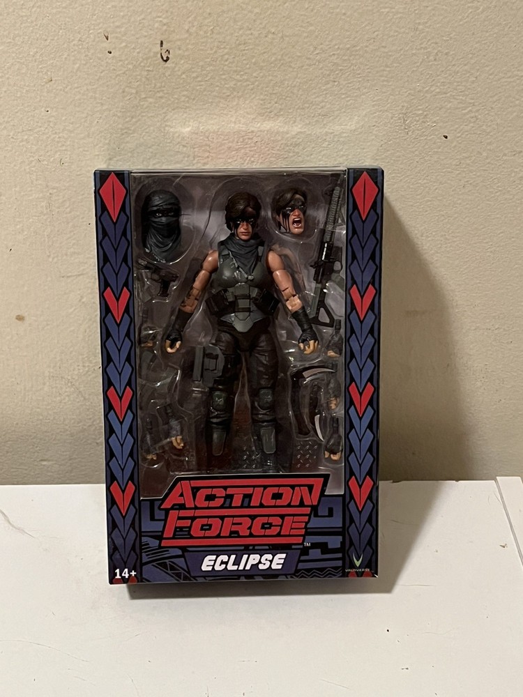 Valaverse Action Force Eclipse Warpath Exclusive Sealed Action Force 6 Inch
