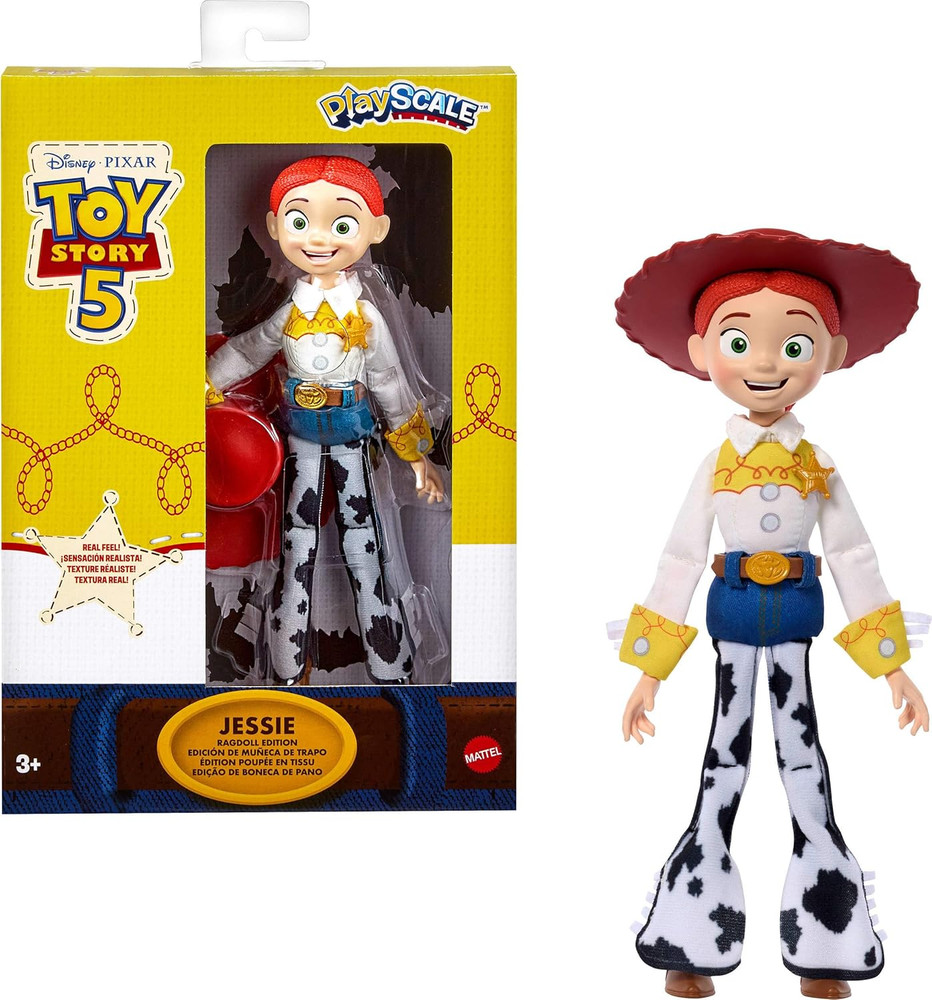 ​Disney and Pixar Toy Story 5 Ragdoll Edition Jessie | 7-Inch Soft Playscale