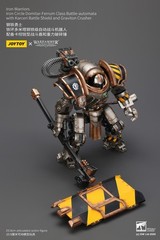 JOYTOY Warhammer 40K 1/18 Action figure Iron Warriors Iron Circle Domitar Model