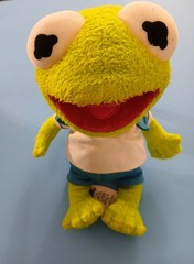 Sesame Street Big Bird, Grover, Bert, Ernie & Baby Kermit 14 In Plush Lot Cute
