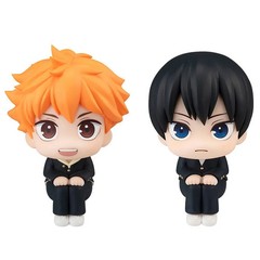 10cm Haikyuu Hinata Shoyo Kageyama Tobio Figure 2pcs Set Look Up Doll Toy