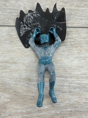 Vintage Batman Action Figure Bat Shoot Parachute Toy 1966 Paratrooper Skydive