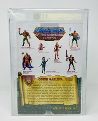 2011 QUEEN MARLENA W/ CRINGER AFA GRADED U9.0 SDCC EXCLUSIVE MOTU CLASSICS MOTUC